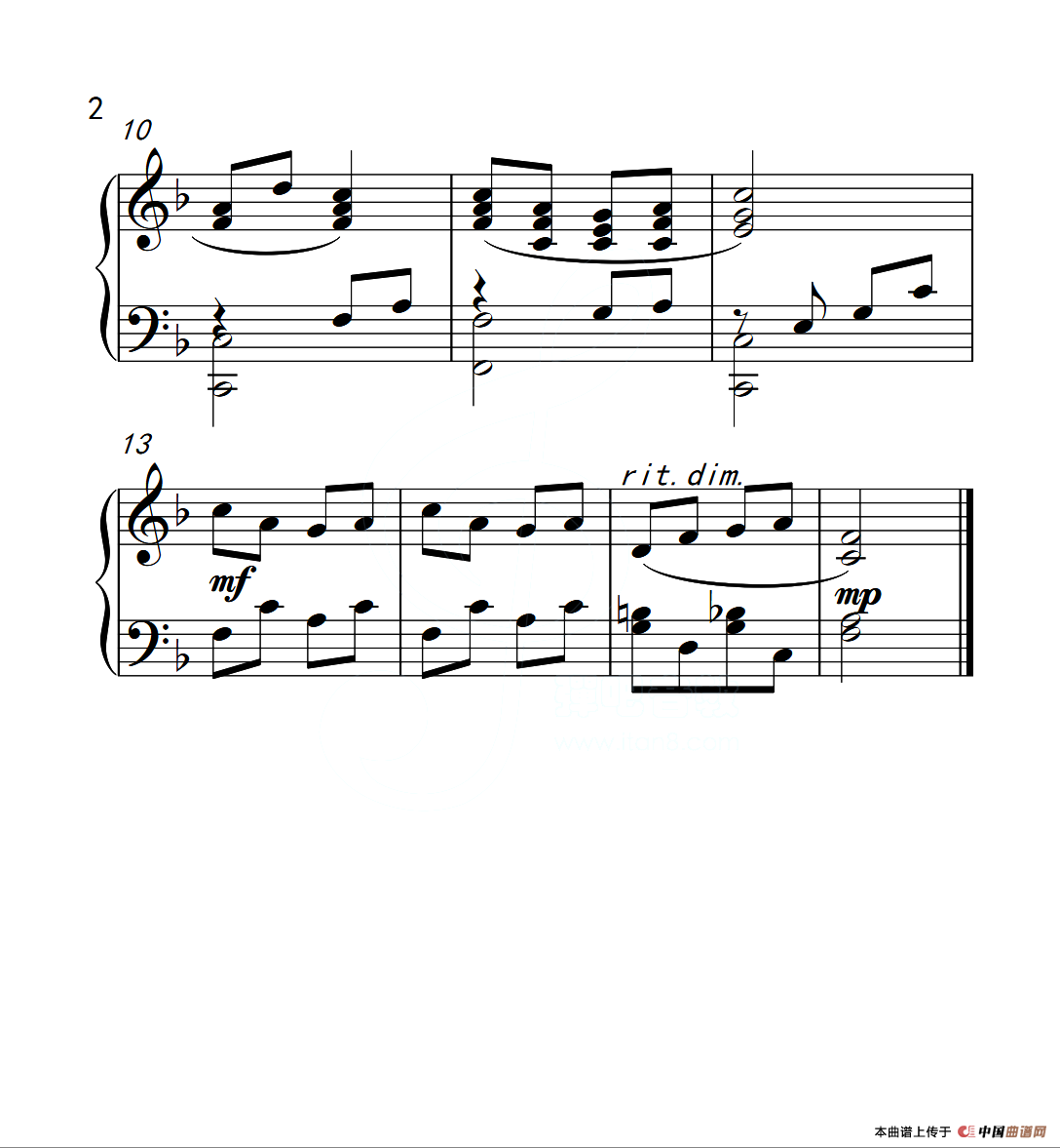 第一级 卖报歌（中国音乐学院钢琴考级作品1~6级）