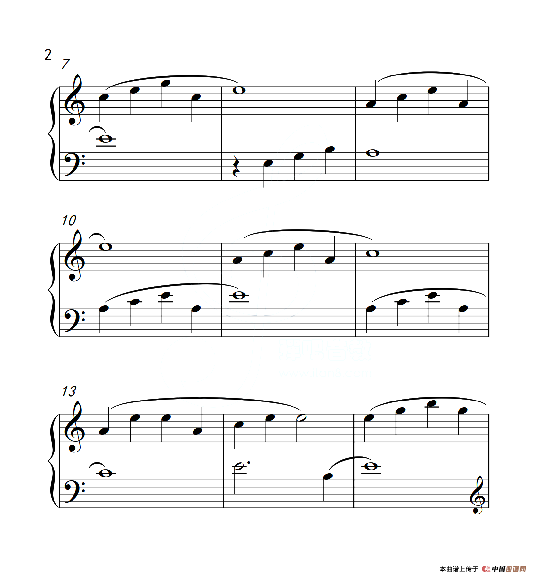 第一级B组 小猴走钢丝（中国音乐学院钢琴考级作品1~6级）