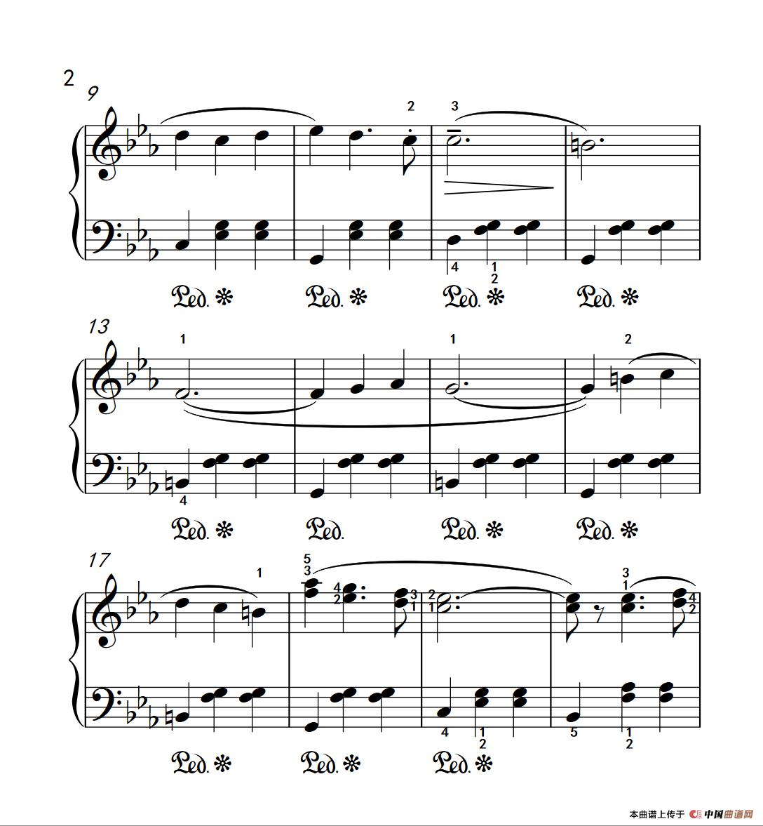 第三级 3.多情圆舞曲（中央音乐学院 钢琴（业余）考级教程 1-3级）