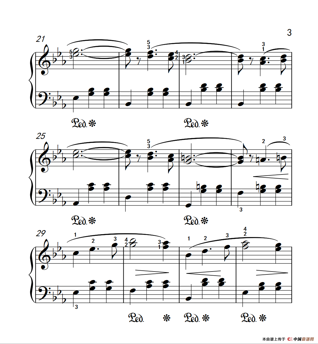 第三级 3.多情圆舞曲（中央音乐学院 钢琴（业余）考级教程 1-3级）