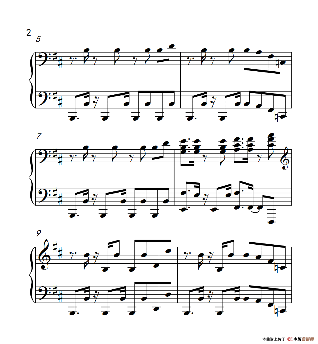 江南style（《弹吧音教》制谱版）