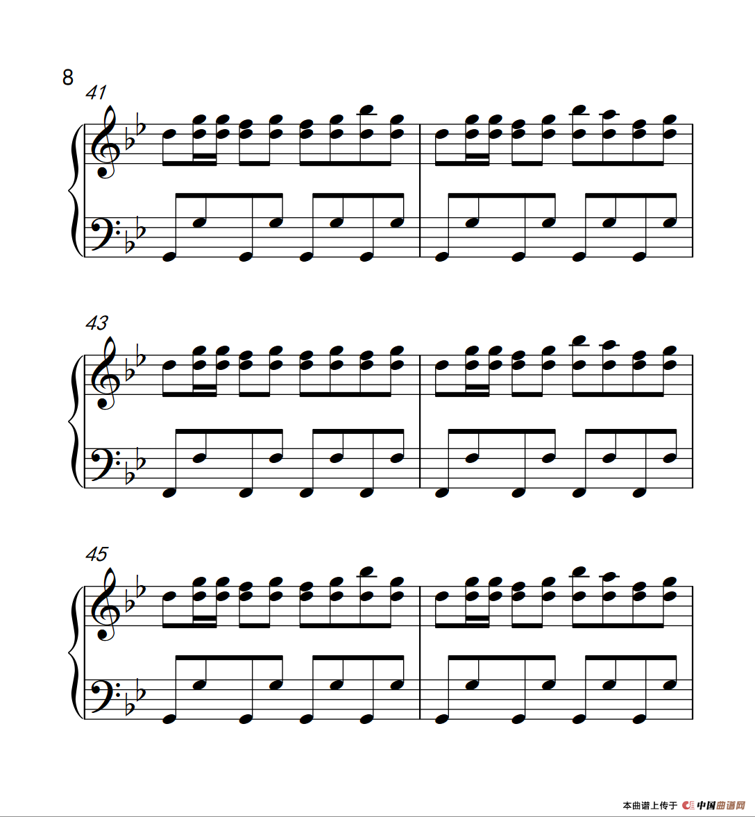 小苹果（《弹吧音教》制谱版）