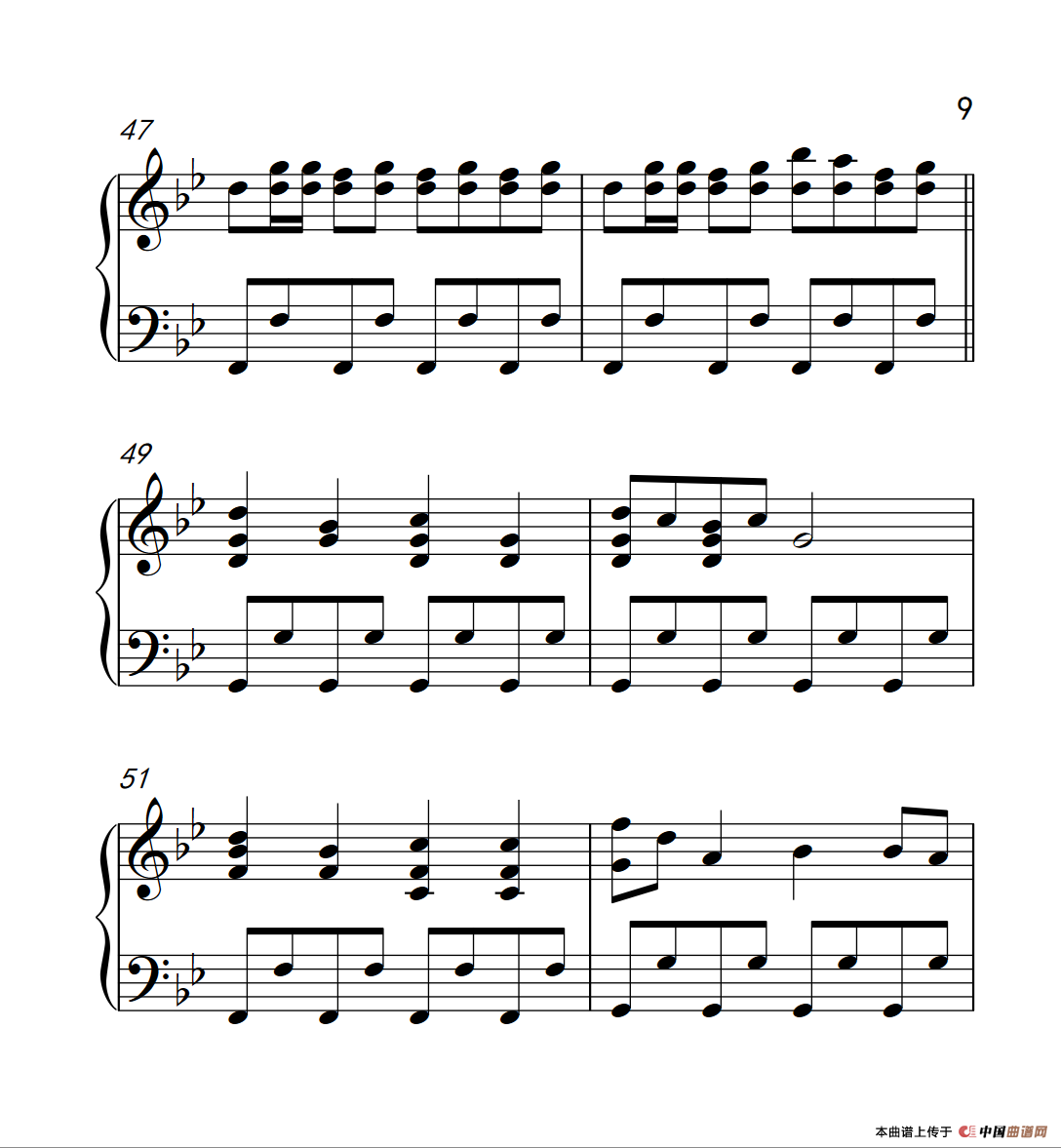 小苹果（《弹吧音教》制谱版）