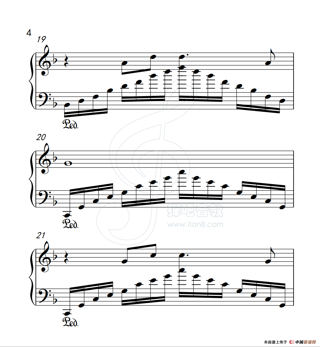 秋意浓（《弹吧音教》制谱版）