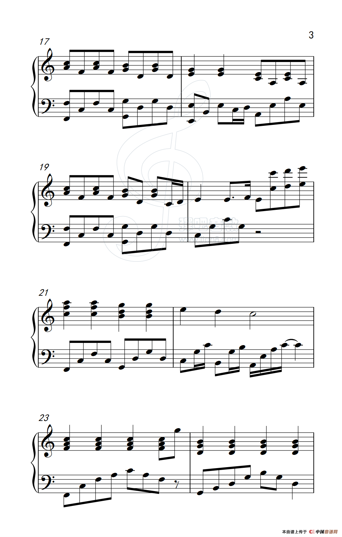 我真的受伤了（《弹吧音教》制谱版）