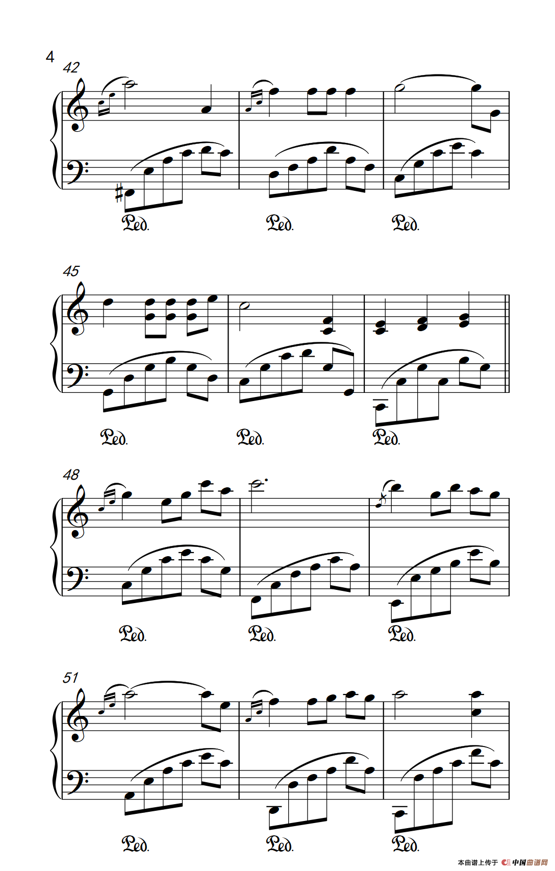 栀子花开（《弹吧音教》制谱）