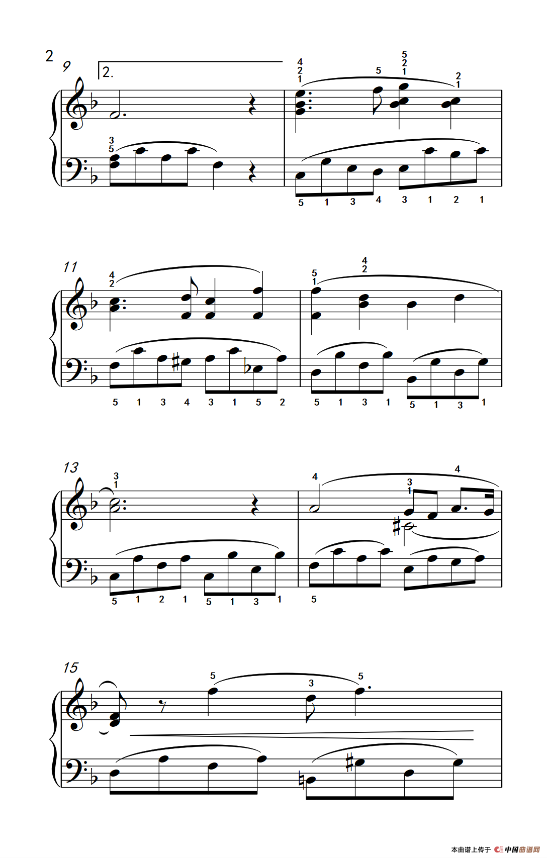 故乡的亲人（老年大学 钢琴教程 2）