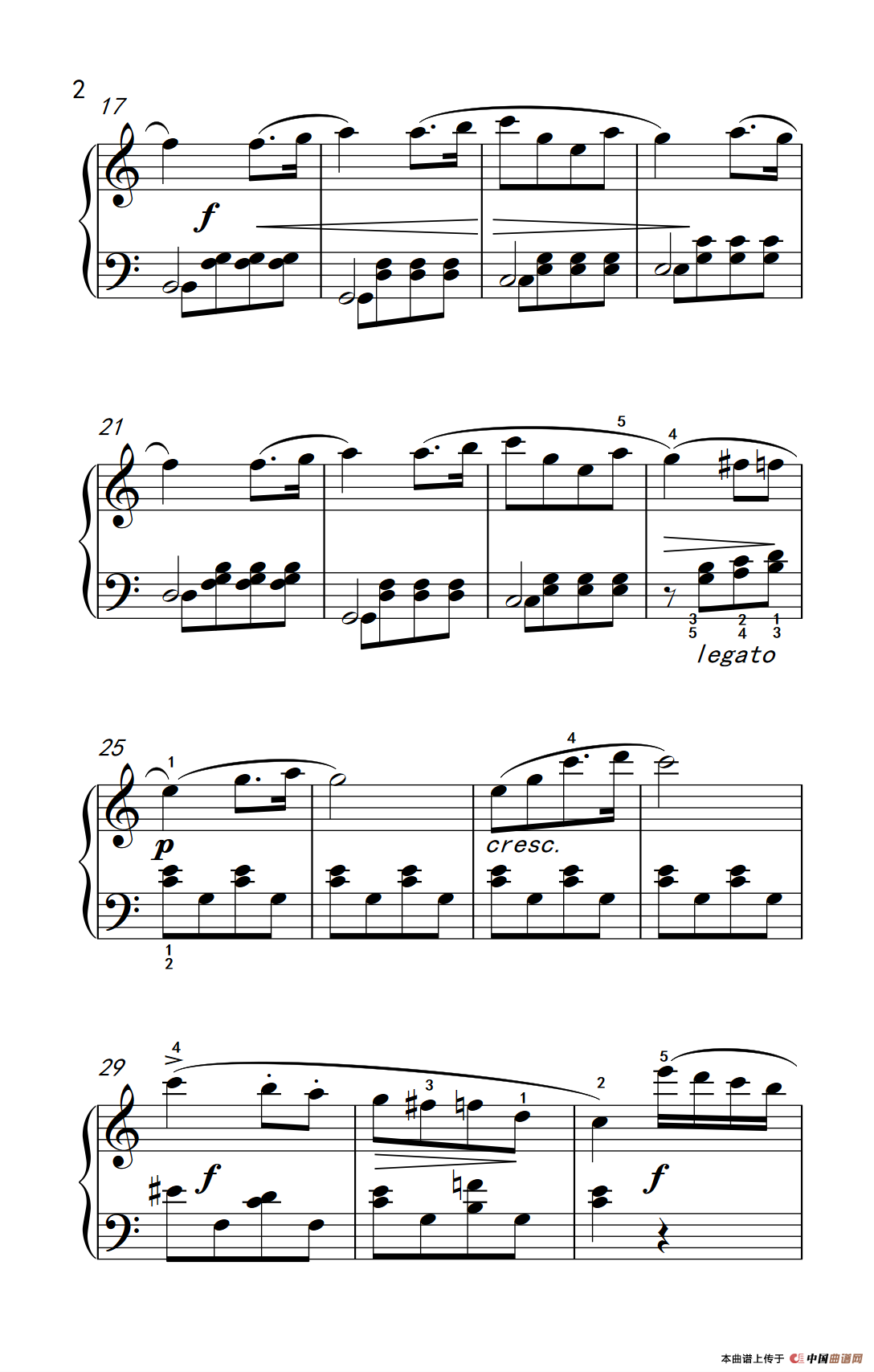 啊！多么晴朗（老年大学 钢琴教程 2）