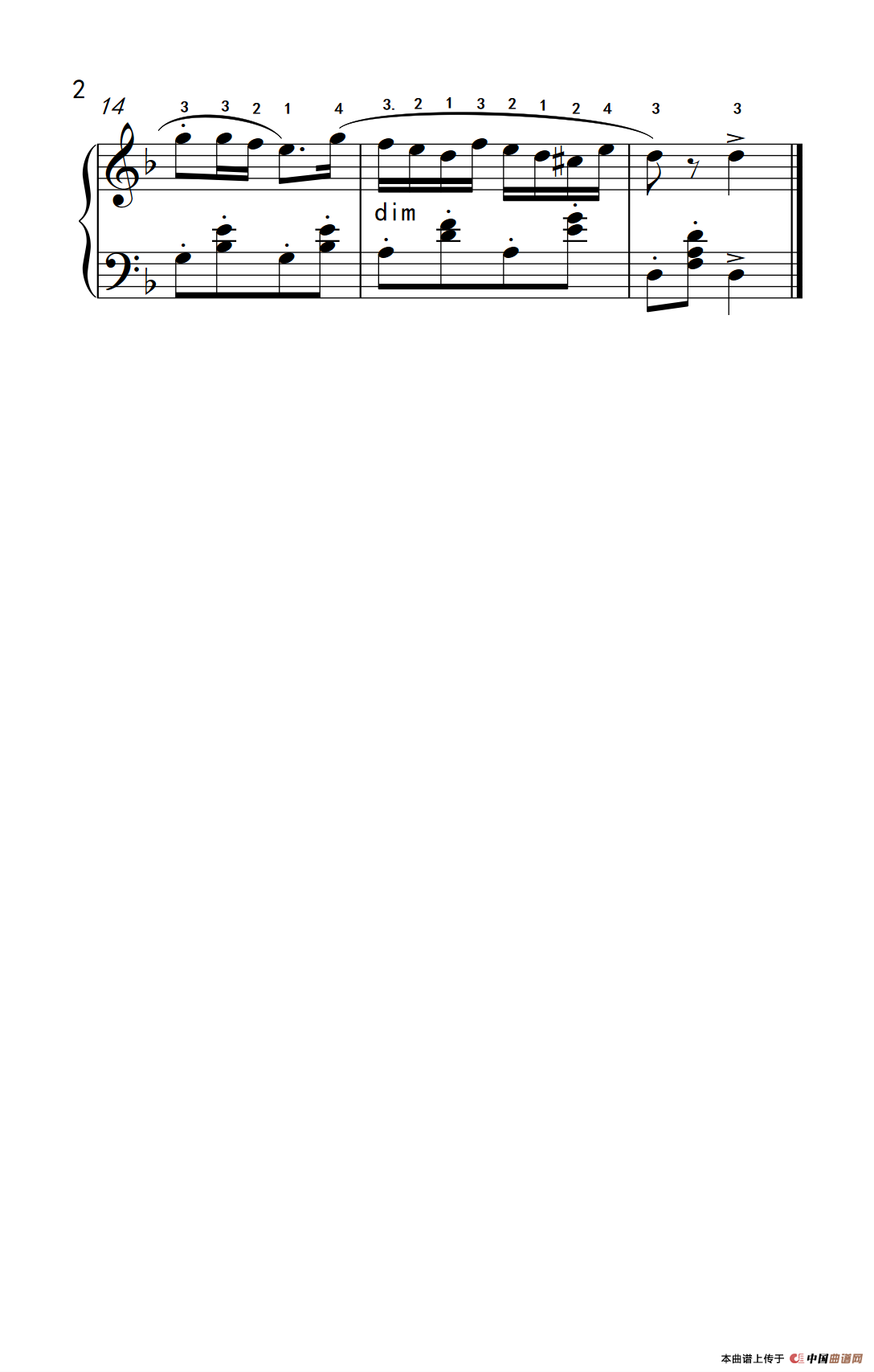 波尔卡（老年大学 钢琴教程 2）