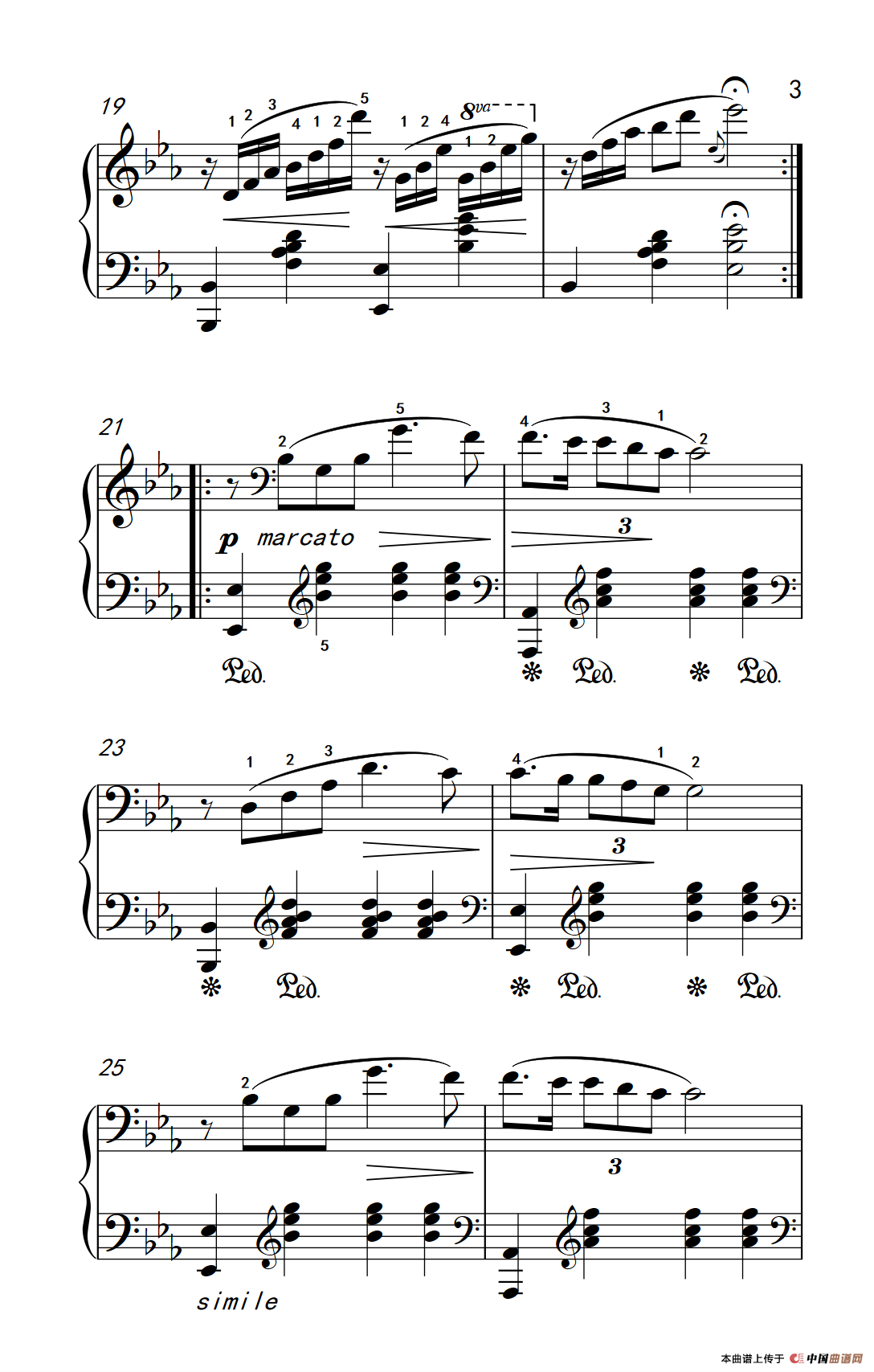 少女的祈祷（老年大学 钢琴教程 3）