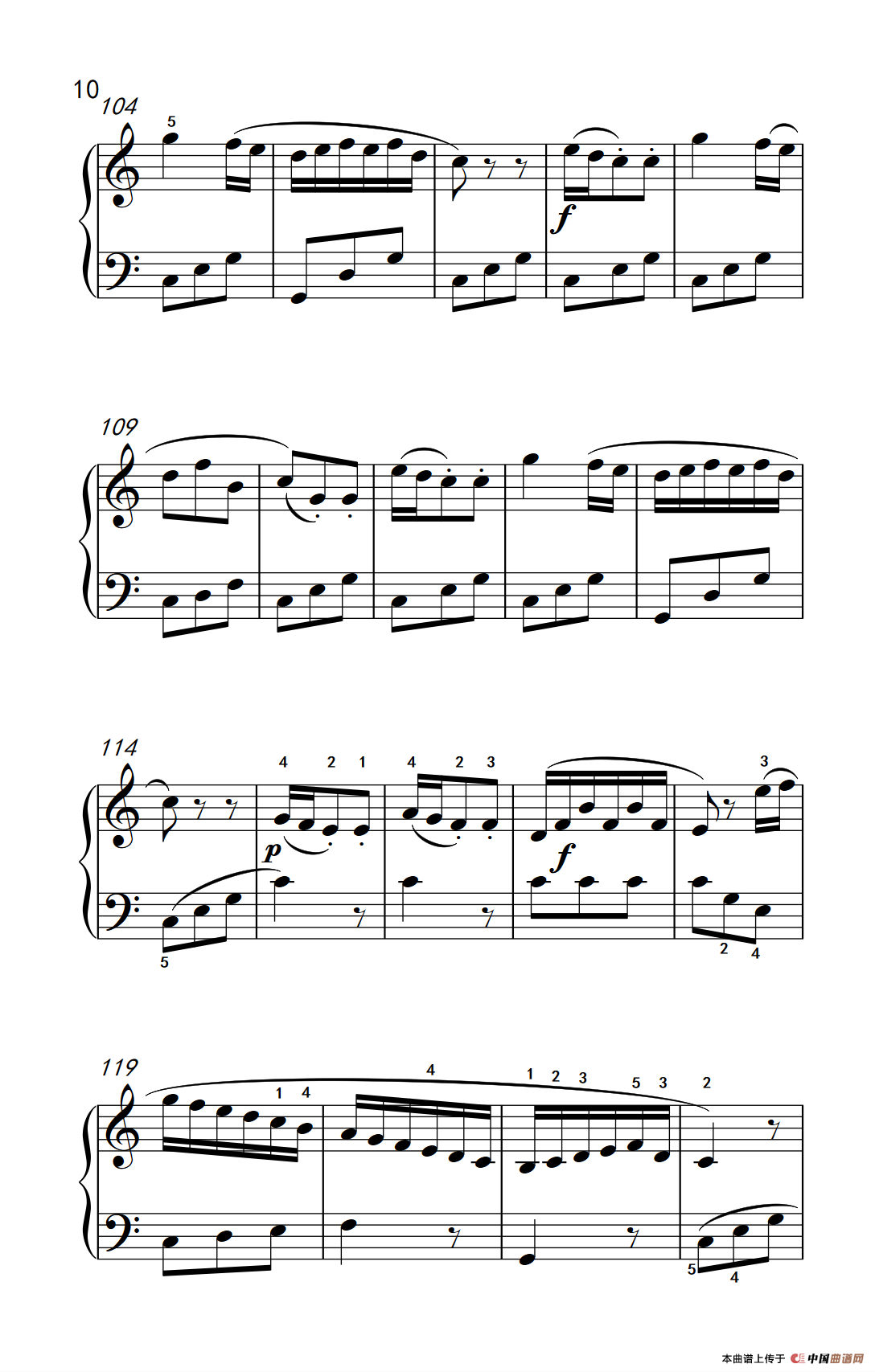 小奏鸣曲（老年大学 钢琴教程 3）