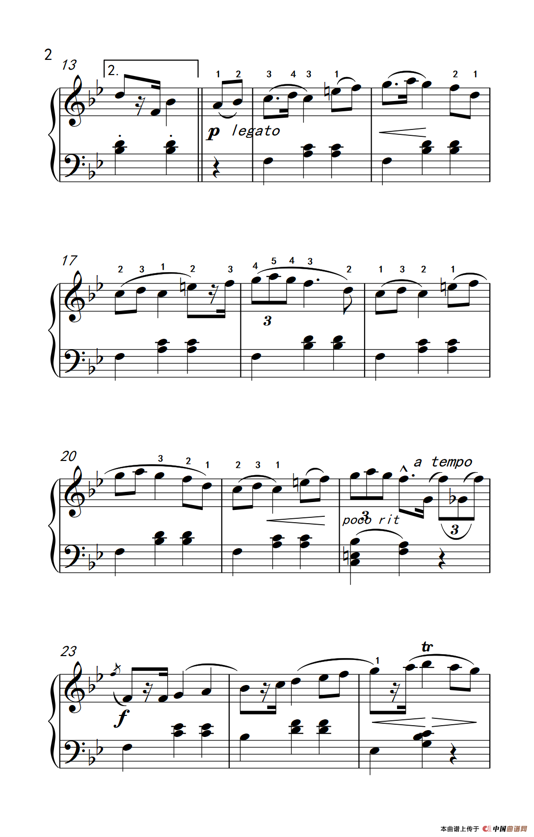 玛祖卡舞曲（老年大学 钢琴教程 3）