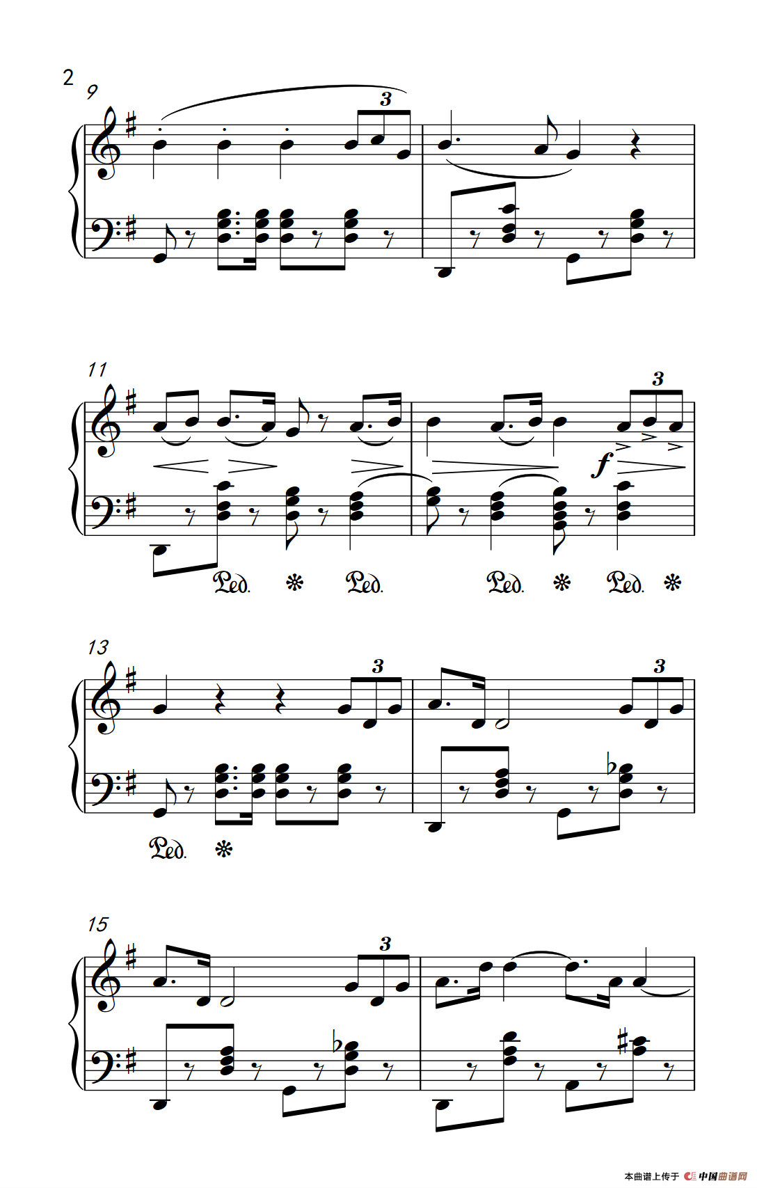 大进行曲（老年大学 钢琴教程 3）