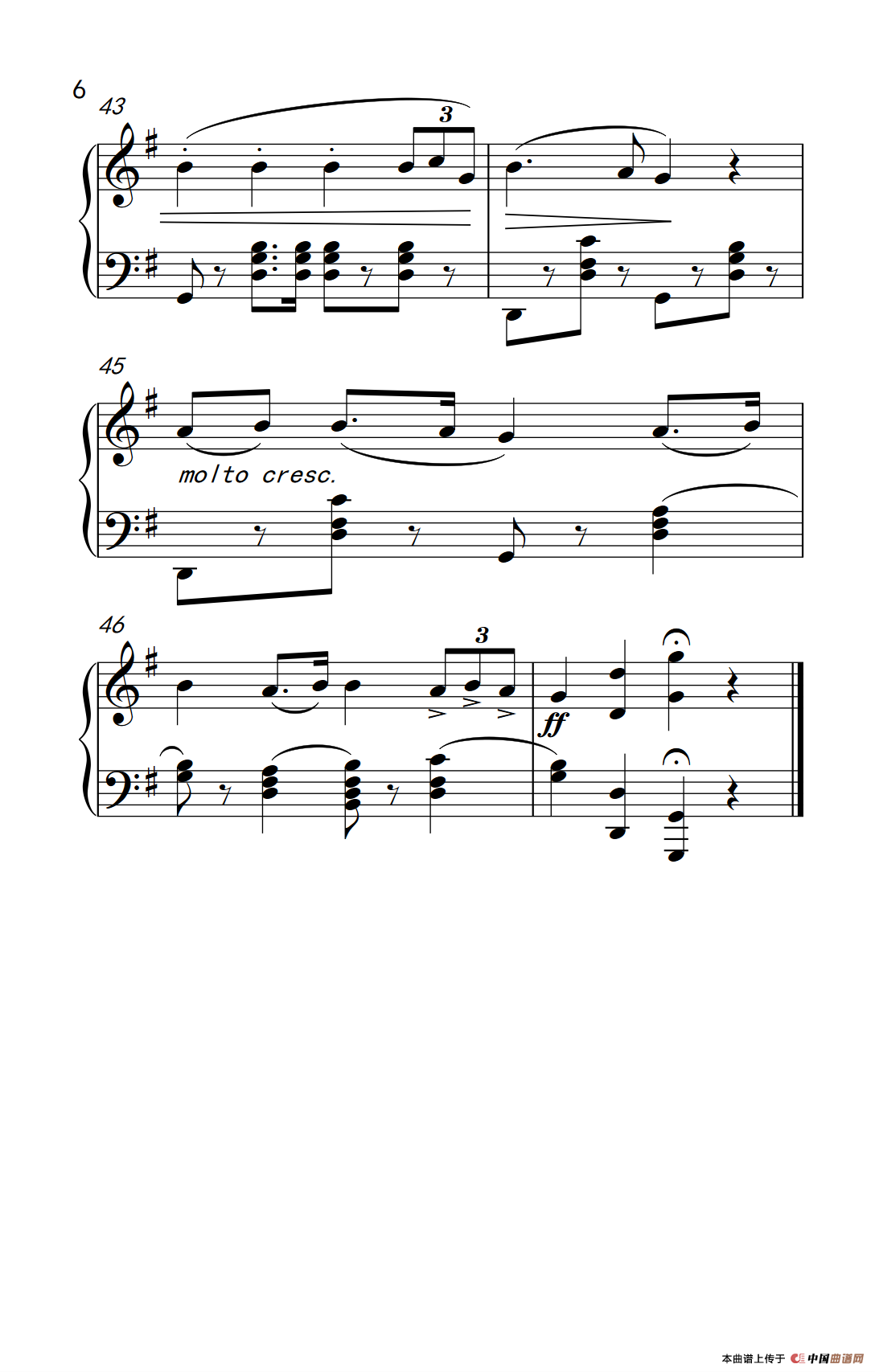 大进行曲（老年大学 钢琴教程 3）