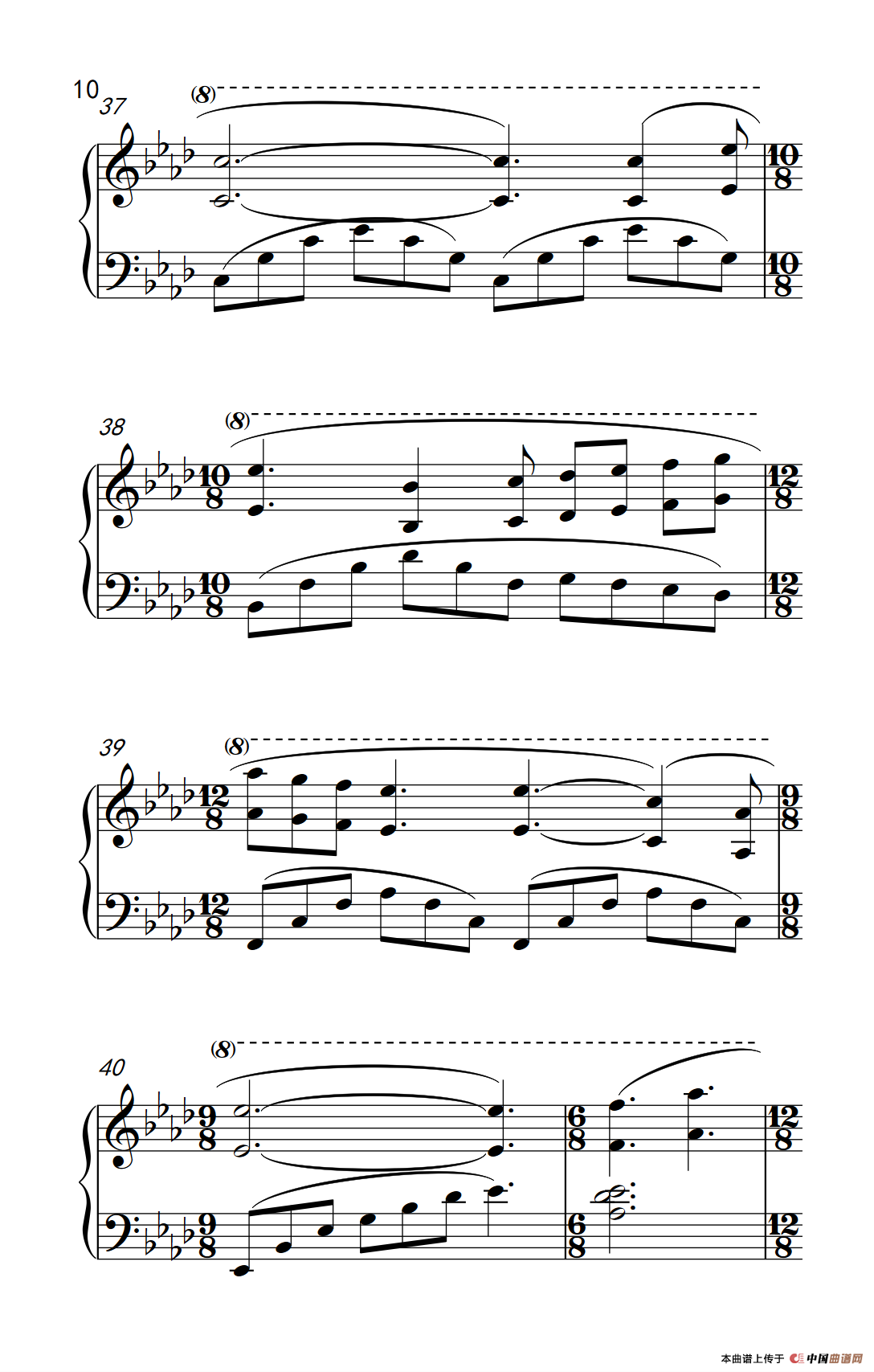 回忆 音乐剧《猫》主题曲（老年大学 钢琴教程 3）