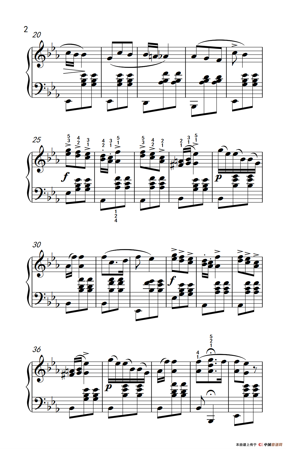 桑塔·露琪亚（老年大学 钢琴教程 3）