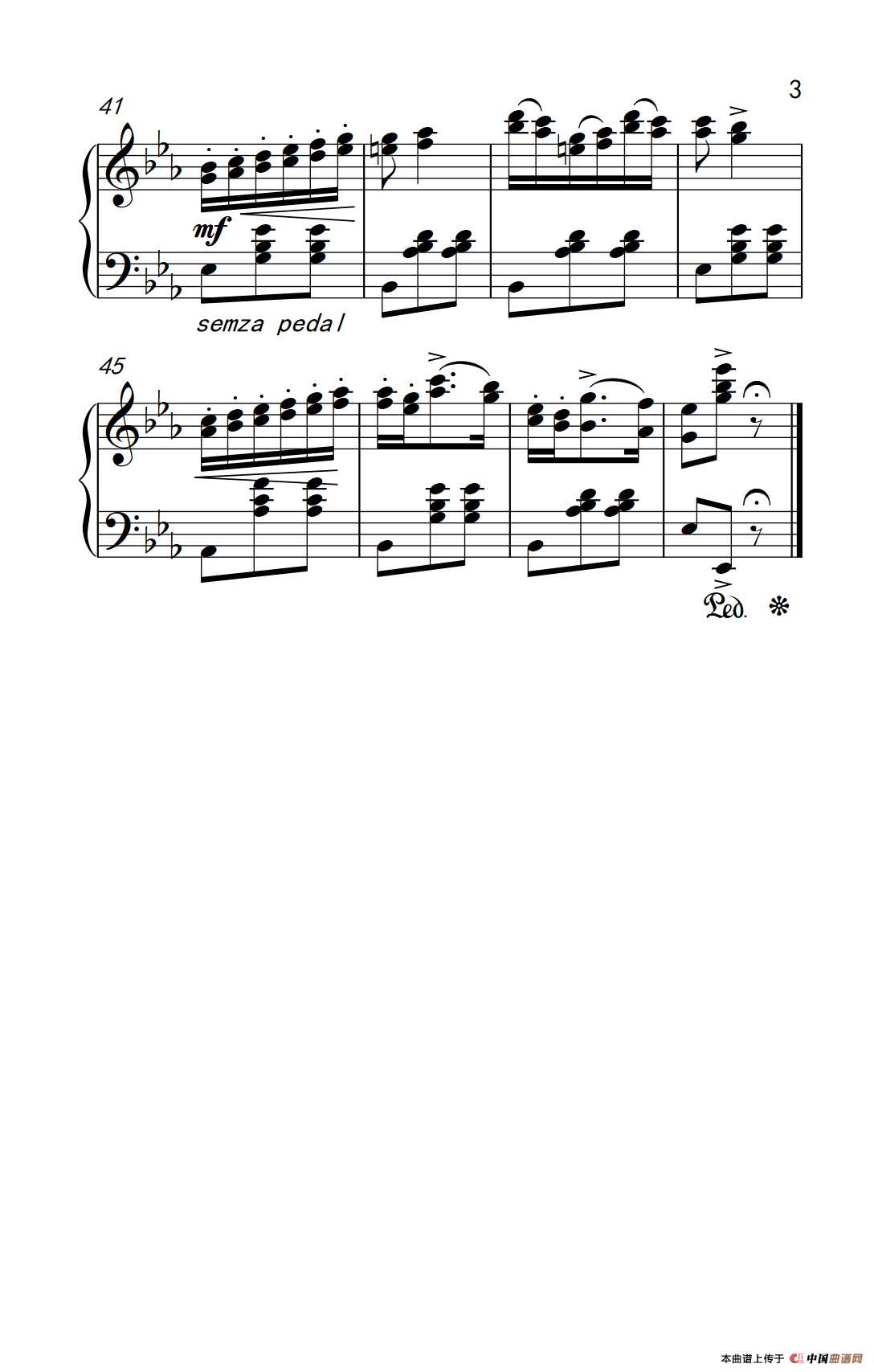 桑塔·露琪亚（老年大学 钢琴教程 3）