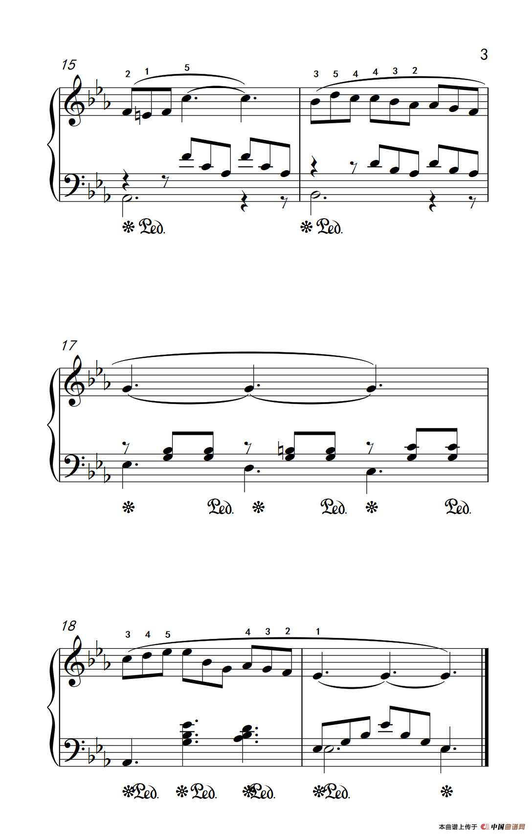 美丽的梦神（老年大学 钢琴教程 3）