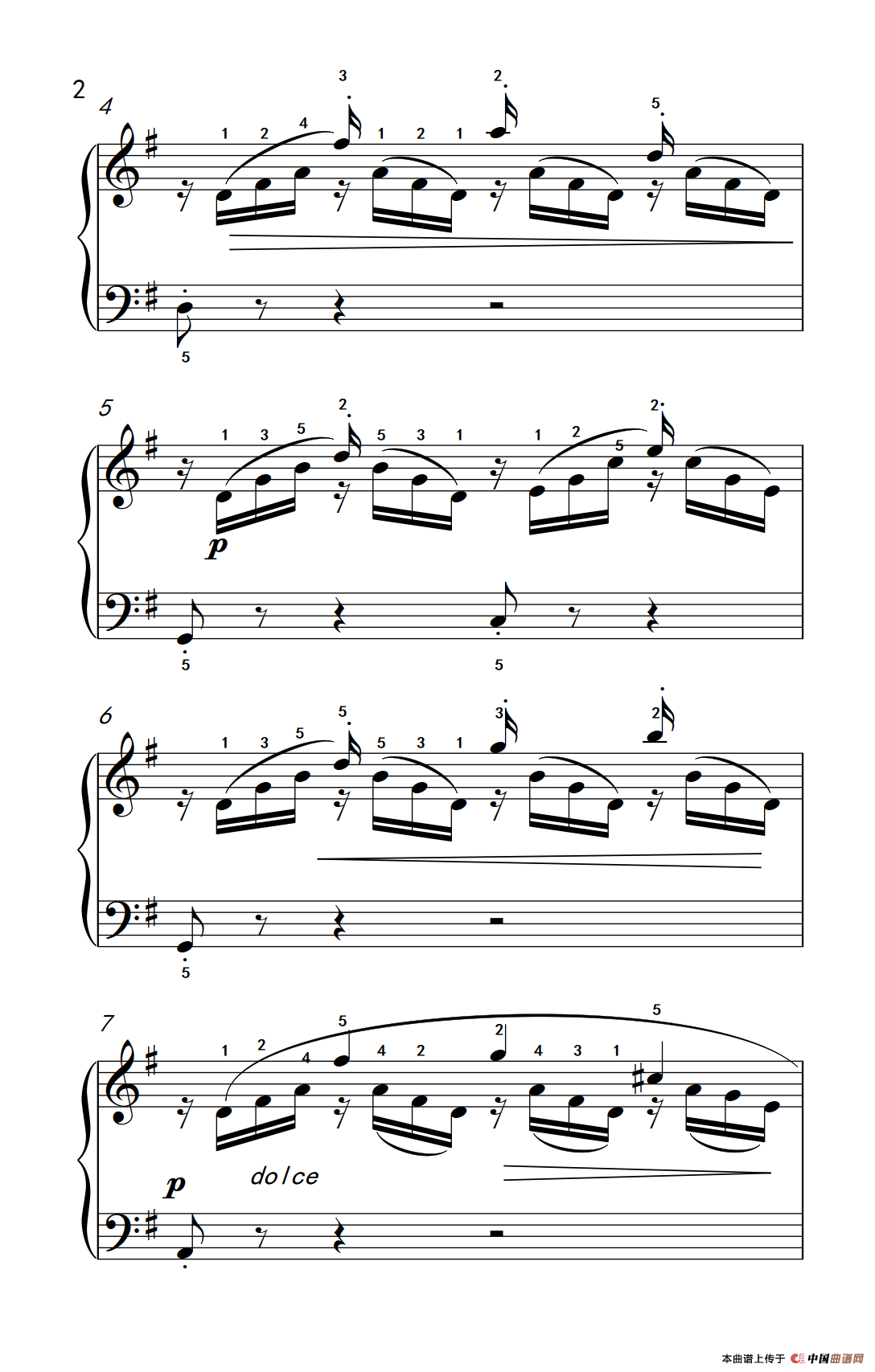 燕子（老年大学 钢琴教程 3）