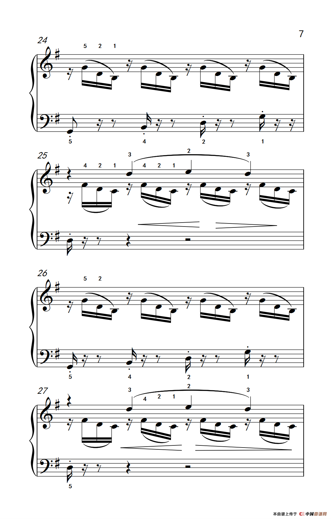 燕子（老年大学 钢琴教程 3）