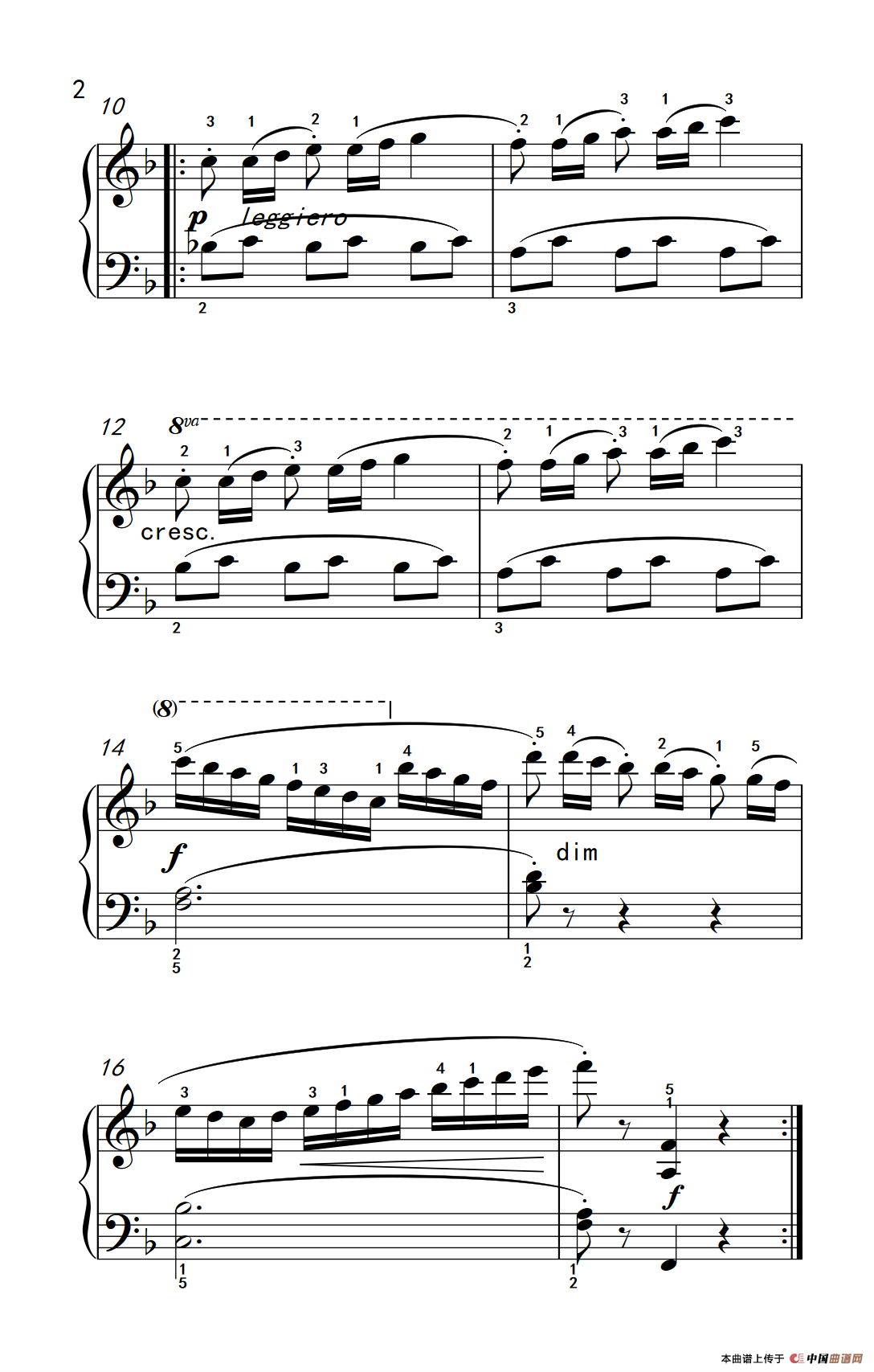 天真烂漫（老年大学 钢琴教程 3）