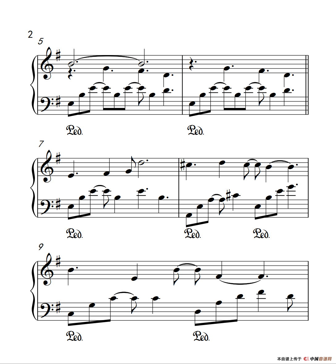 伊人如梦（《弹吧音教》制谱）