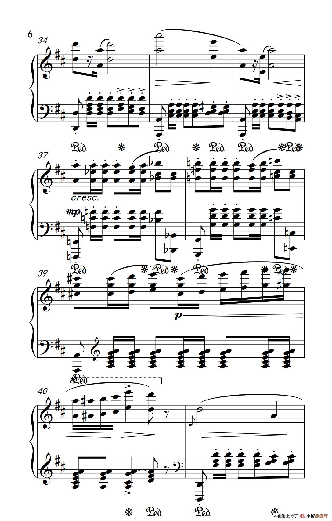 bA大调波兰舞曲