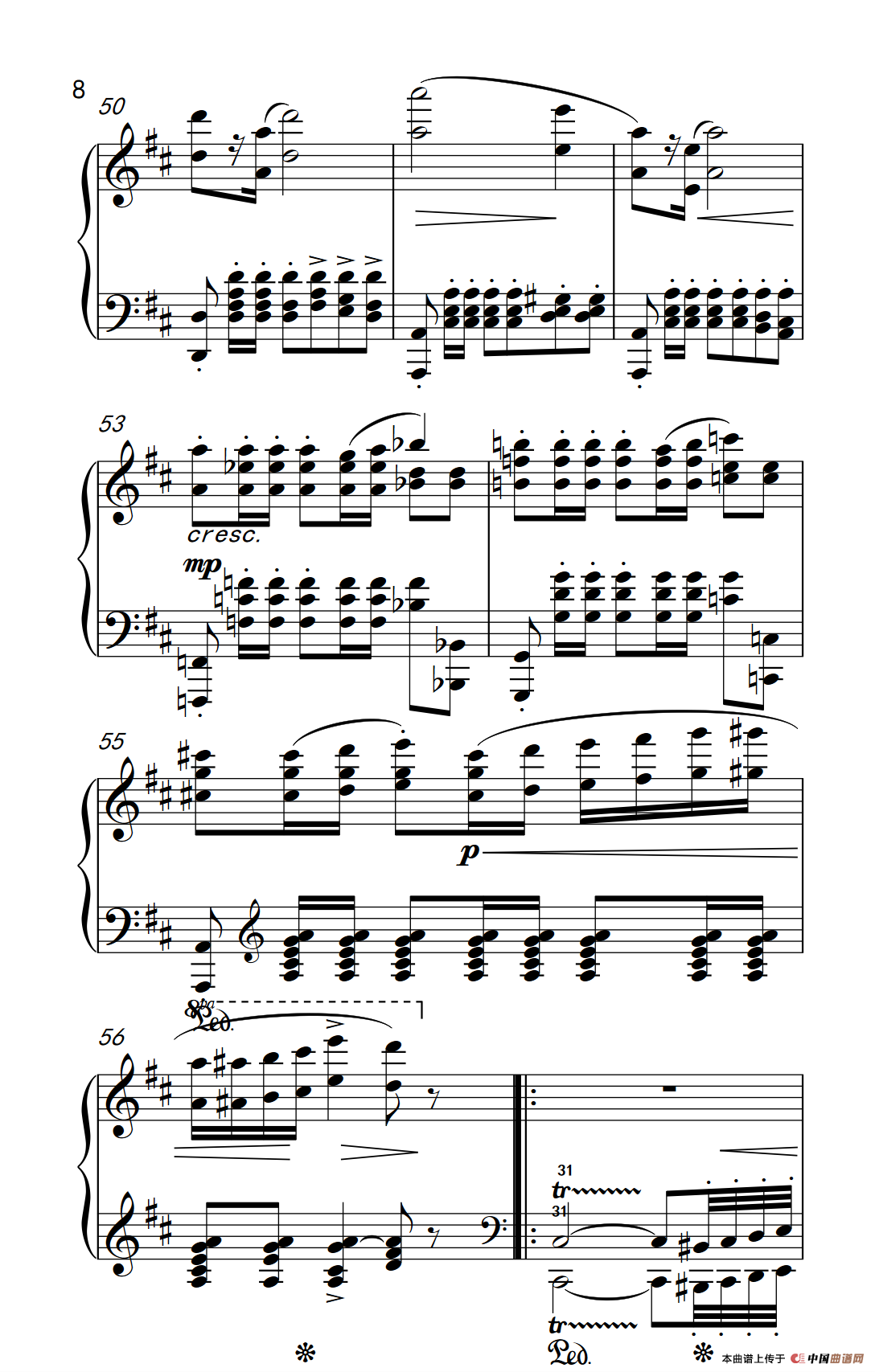 bA大调波兰舞曲