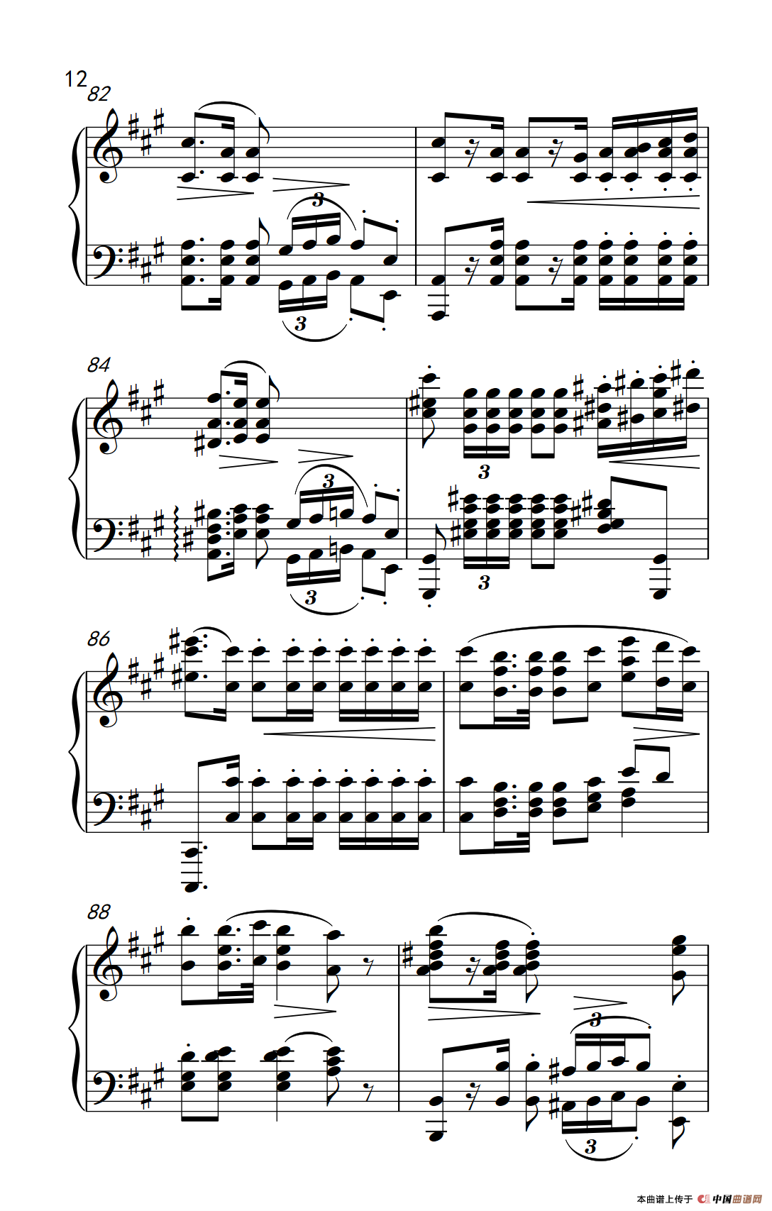 bA大调波兰舞曲