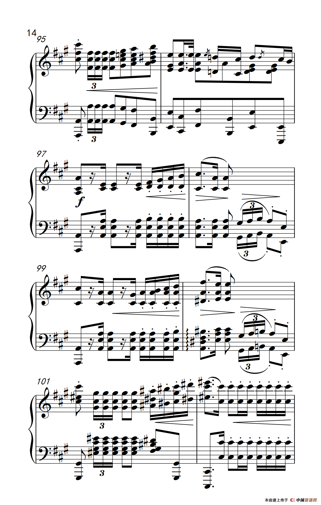 bA大调波兰舞曲