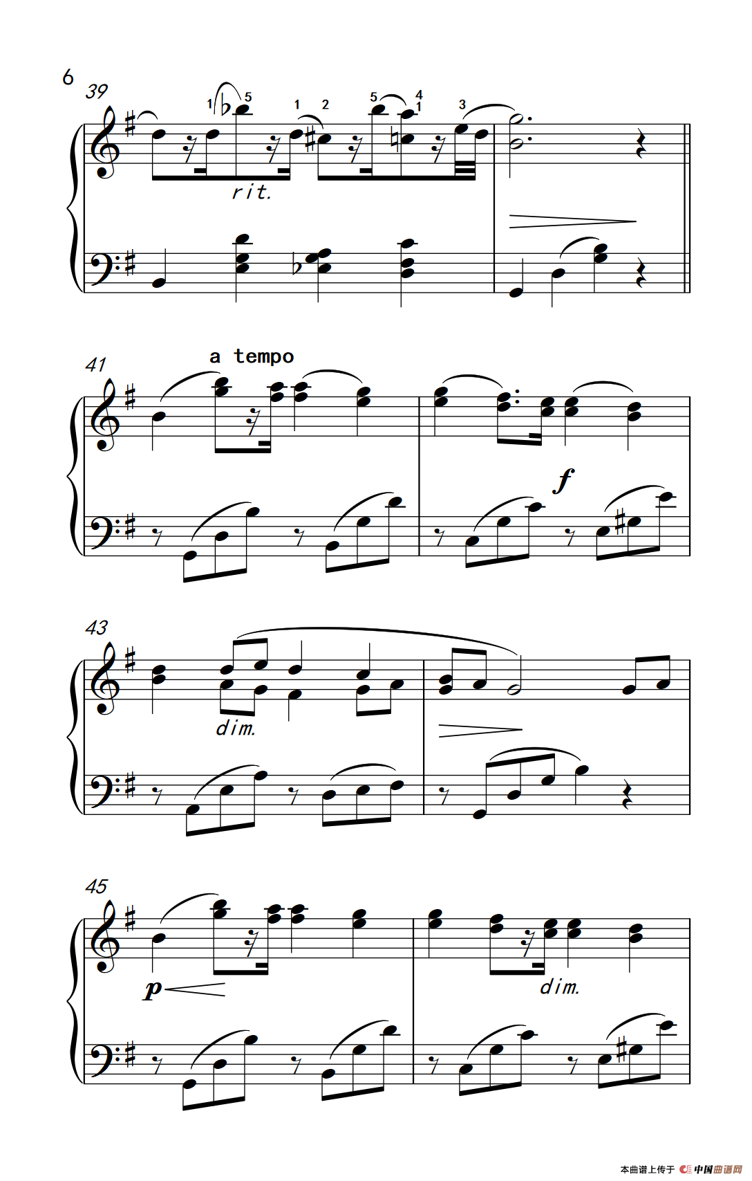 幽默曲（约翰·汤普森 成人钢琴教程 第三册）