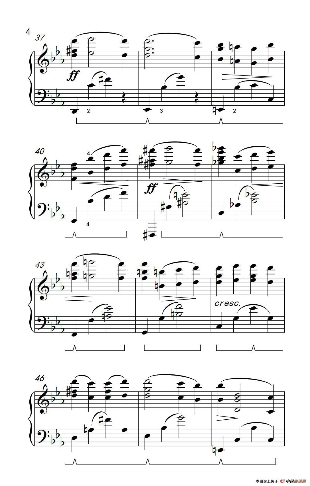 第二号协奏曲（约翰·汤普森 成人钢琴教程 第三册）