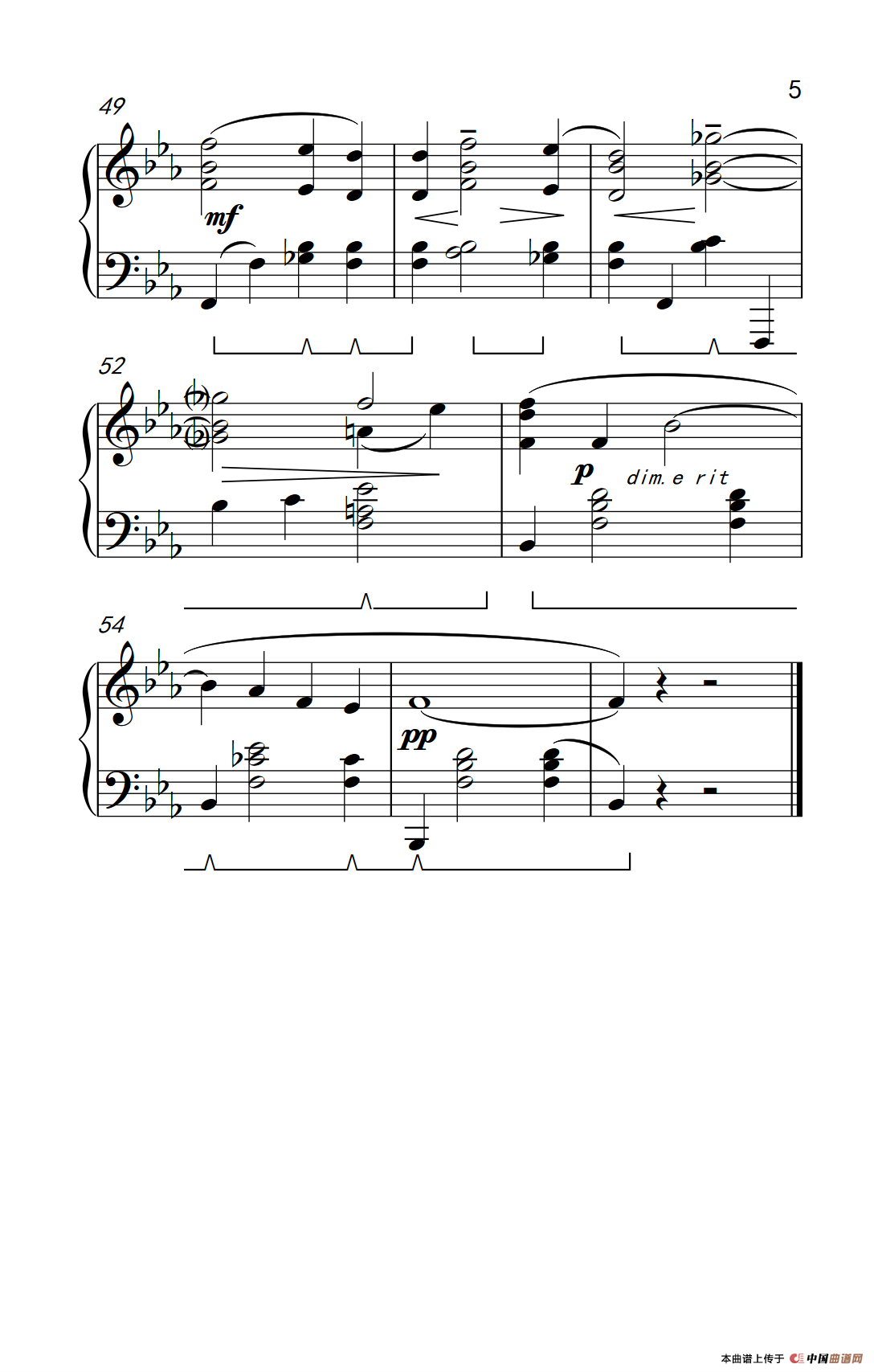 第二号协奏曲（约翰·汤普森 成人钢琴教程 第三册）