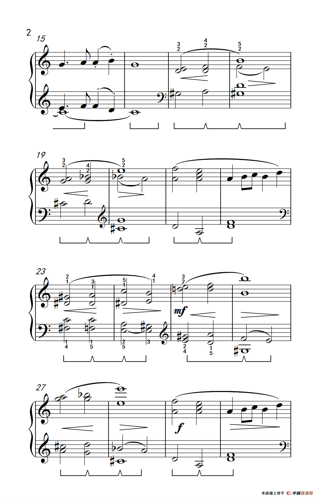 A小调协奏曲（约翰·汤普森 成人钢琴教程 第二册）