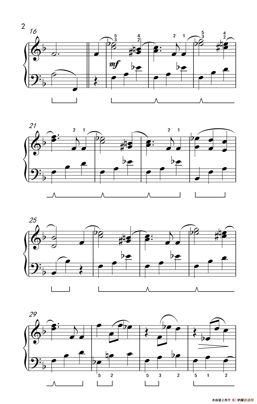 圆舞曲（Op 18）（约翰·汤普森 成人钢琴教程 第二册）