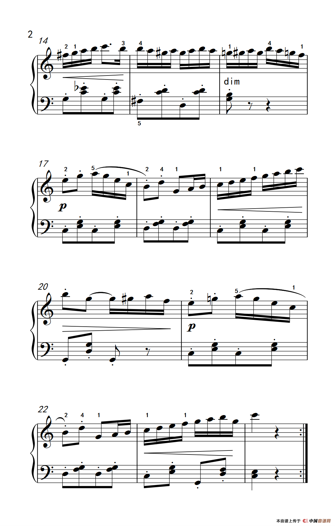 在剧院中（老年大学 钢琴教程 1）