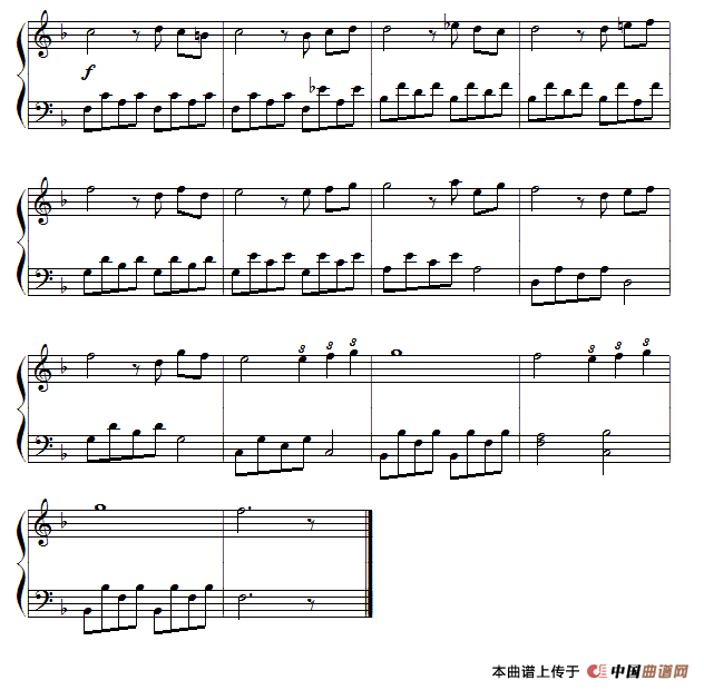 流行钢琴小曲：我的准则