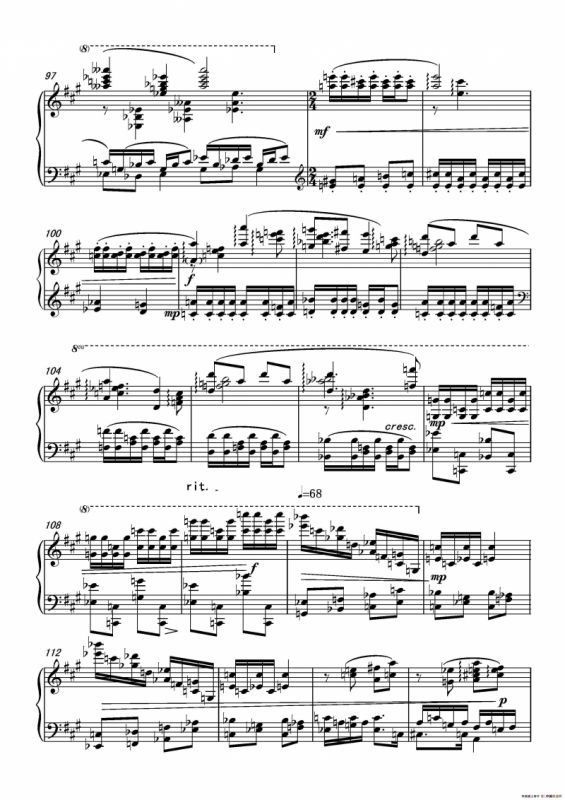 第十七钢琴奏鸣曲Piano Sonata No.17（葛清钢琴奏鸣曲、三个乐章）