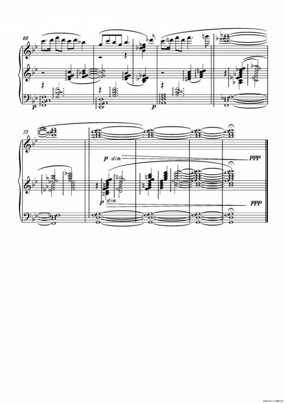 第十七钢琴奏鸣曲Piano Sonata No.17（葛清钢琴奏鸣曲、三个乐章）