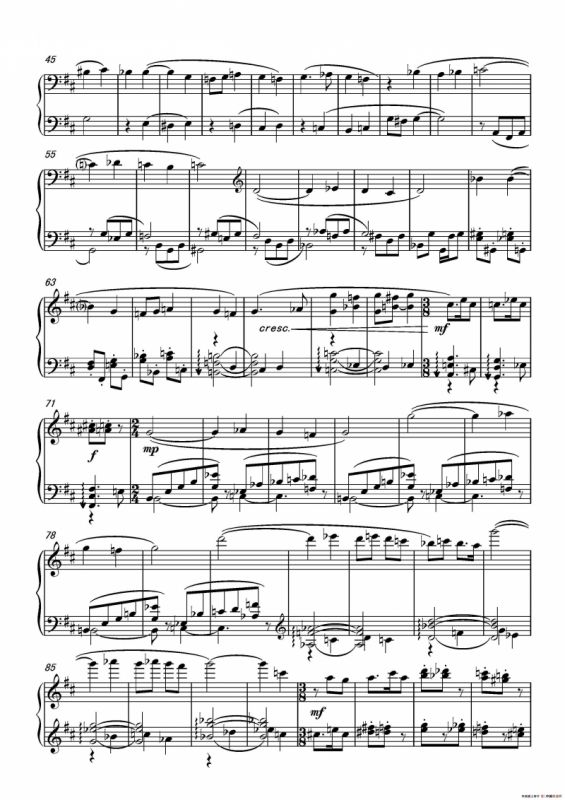 第十七钢琴奏鸣曲Piano Sonata No.17（葛清钢琴奏鸣曲、三个乐章）