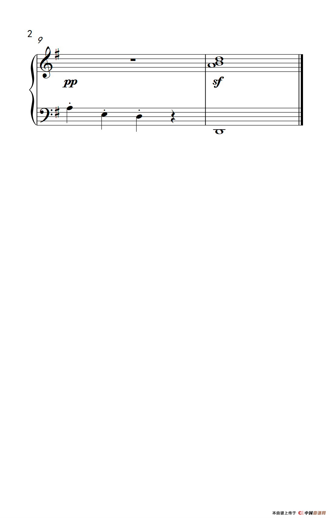 黄梅小唱（约翰·汤普森 成人钢琴教程 第一册）