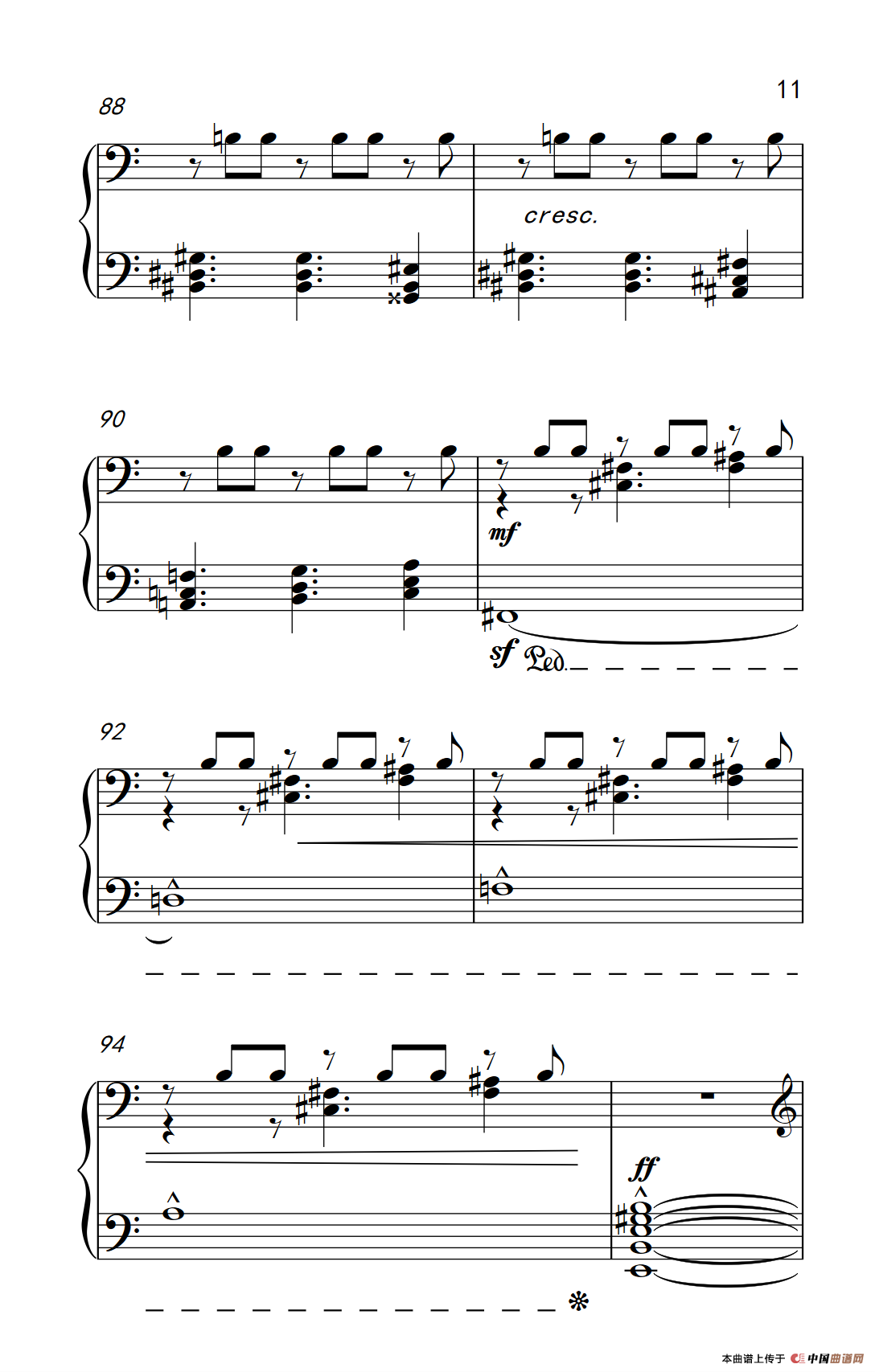 六首保加利亚节奏舞曲 第六首（巴托克 小宇宙 钢琴教程 6）