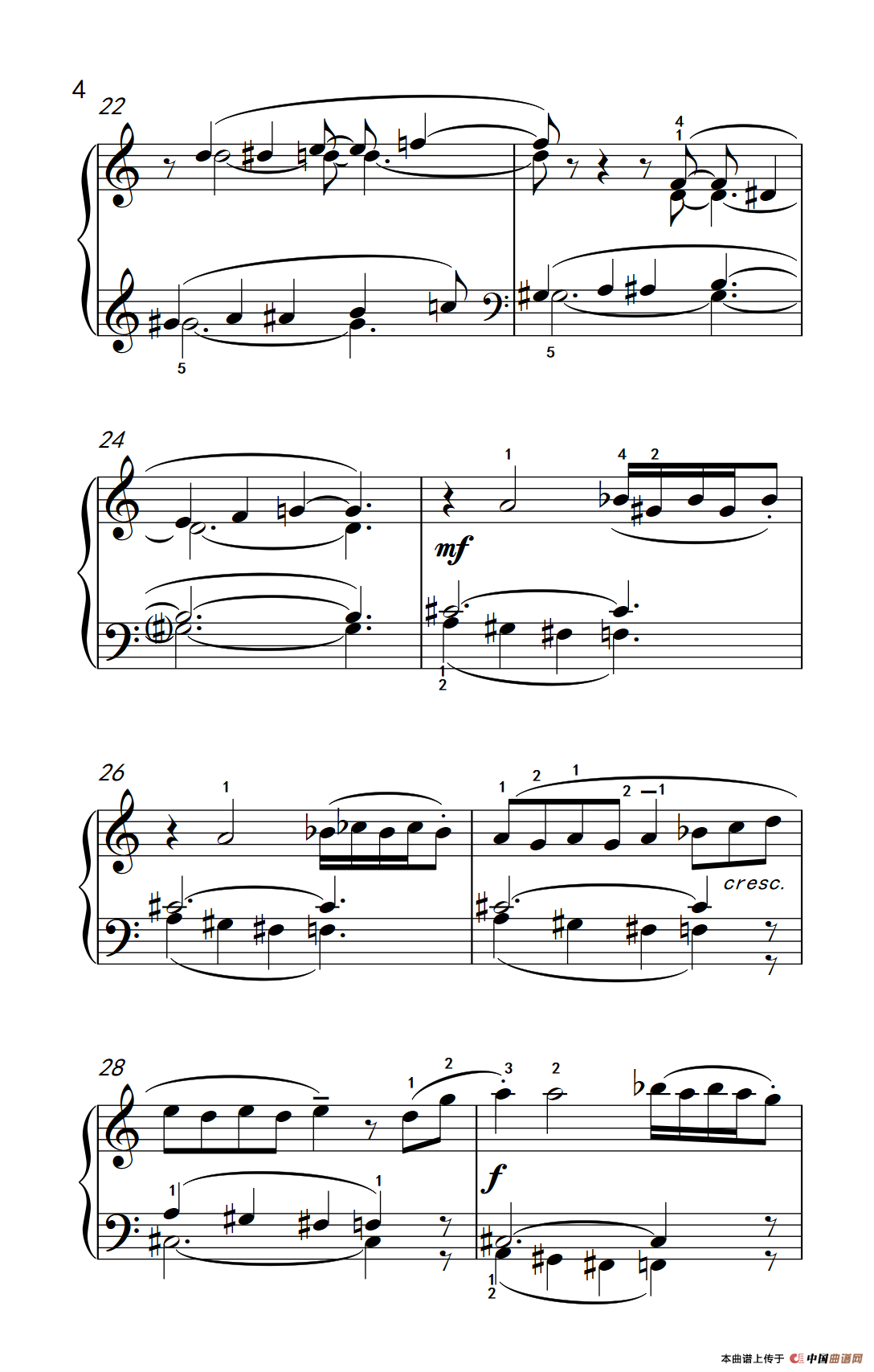 六首保加利亚节奏舞曲 第五首（巴托克 小宇宙 钢琴教程 6）