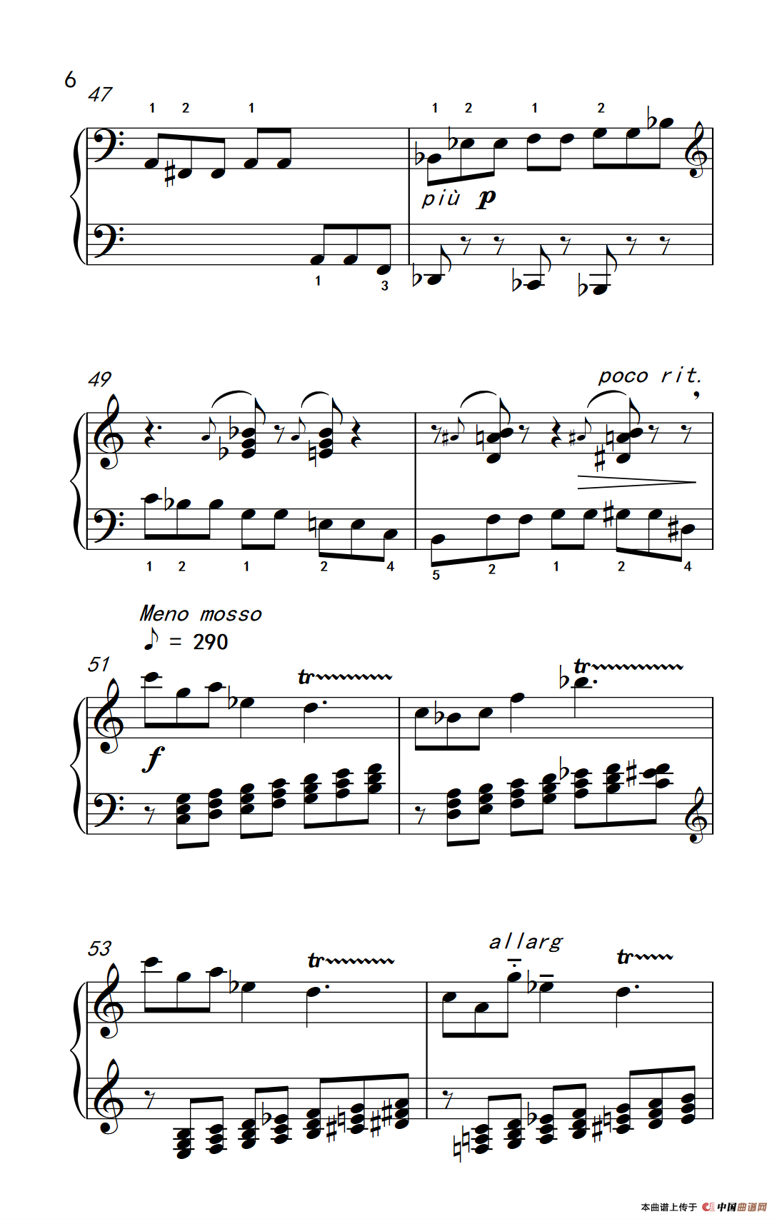 六首保加利亚节奏舞曲 第四首（巴托克 小宇宙 钢琴教程 6）
