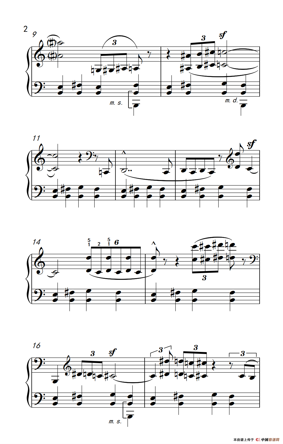 进行曲（巴托克 小宇宙 钢琴教程 6）