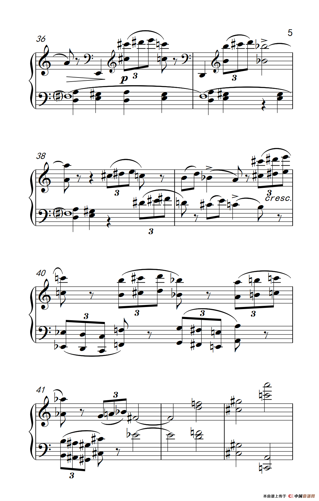 进行曲（巴托克 小宇宙 钢琴教程 6）