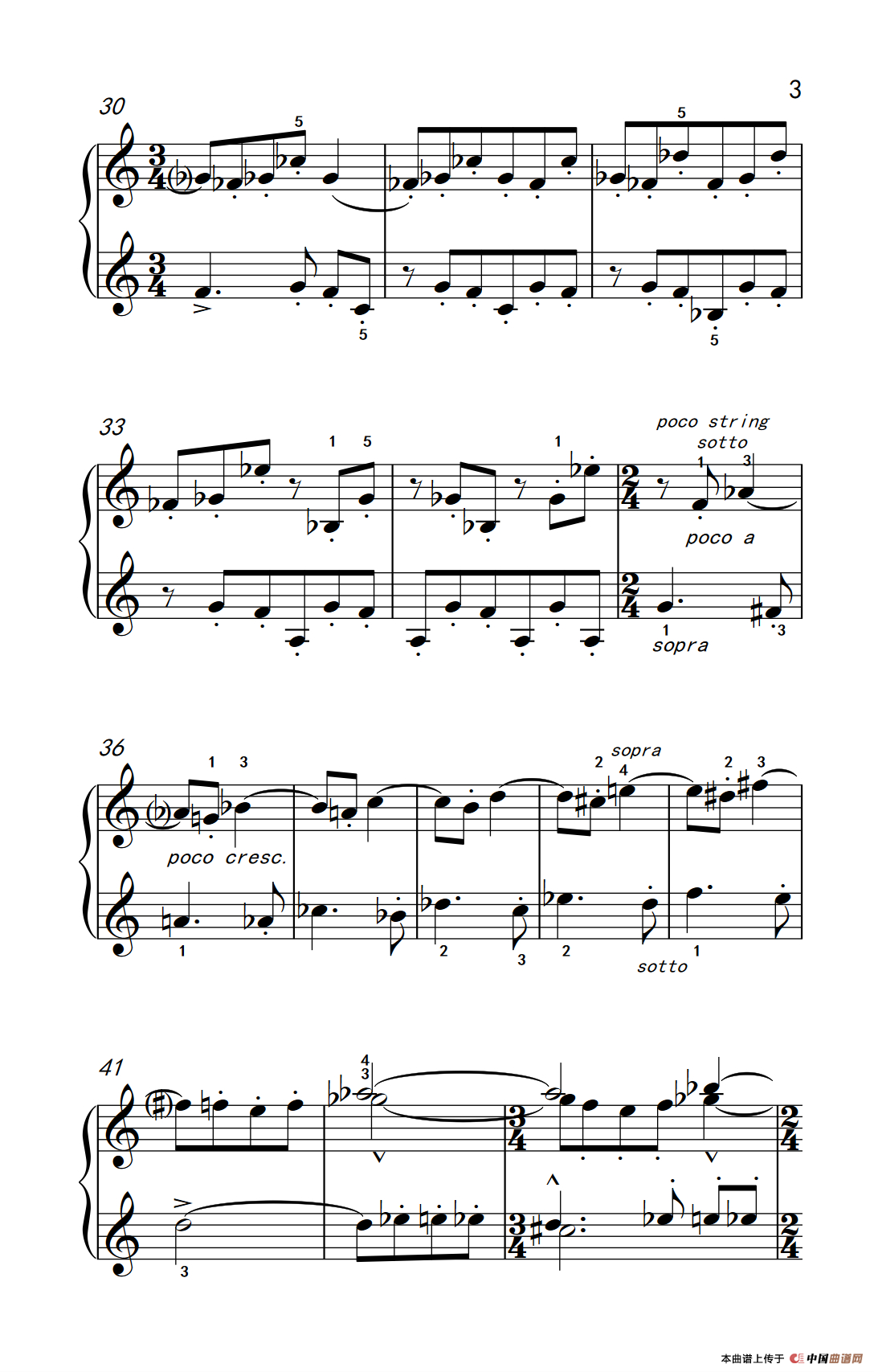 一只苍蝇的日记（巴托克 小宇宙 钢琴教程 6）