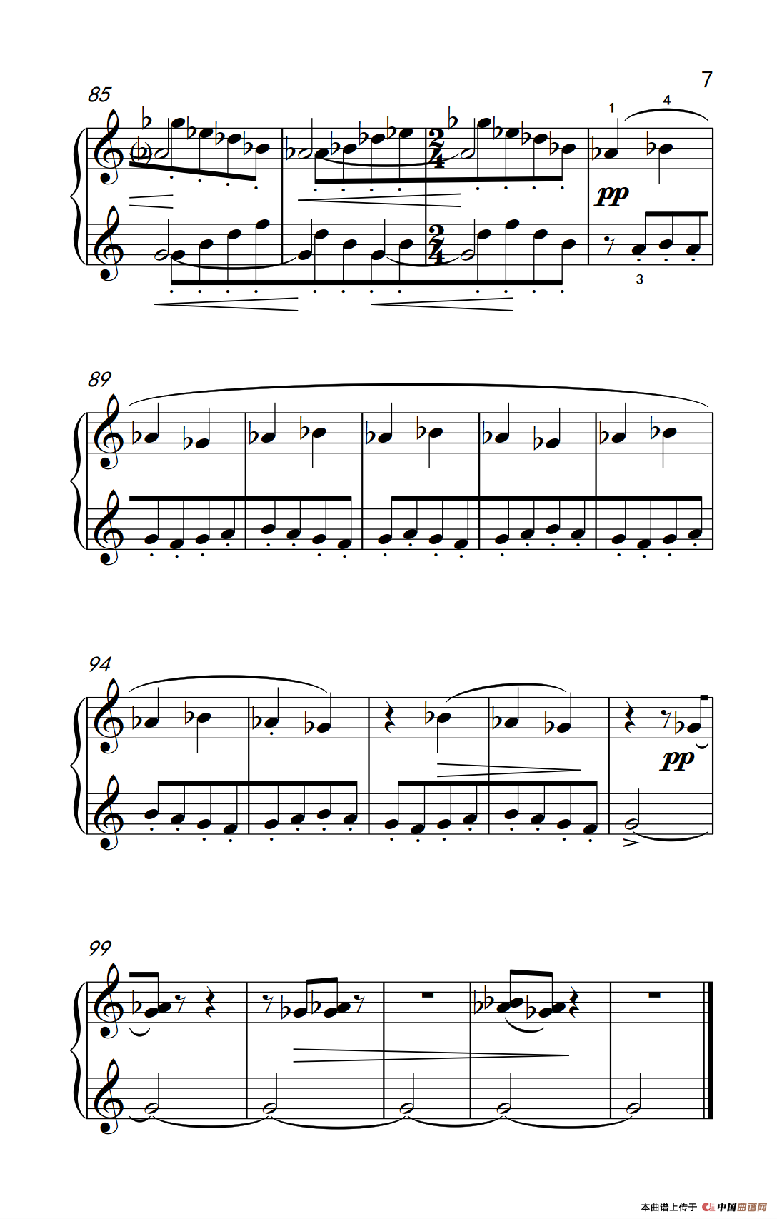 一只苍蝇的日记（巴托克 小宇宙 钢琴教程 6）