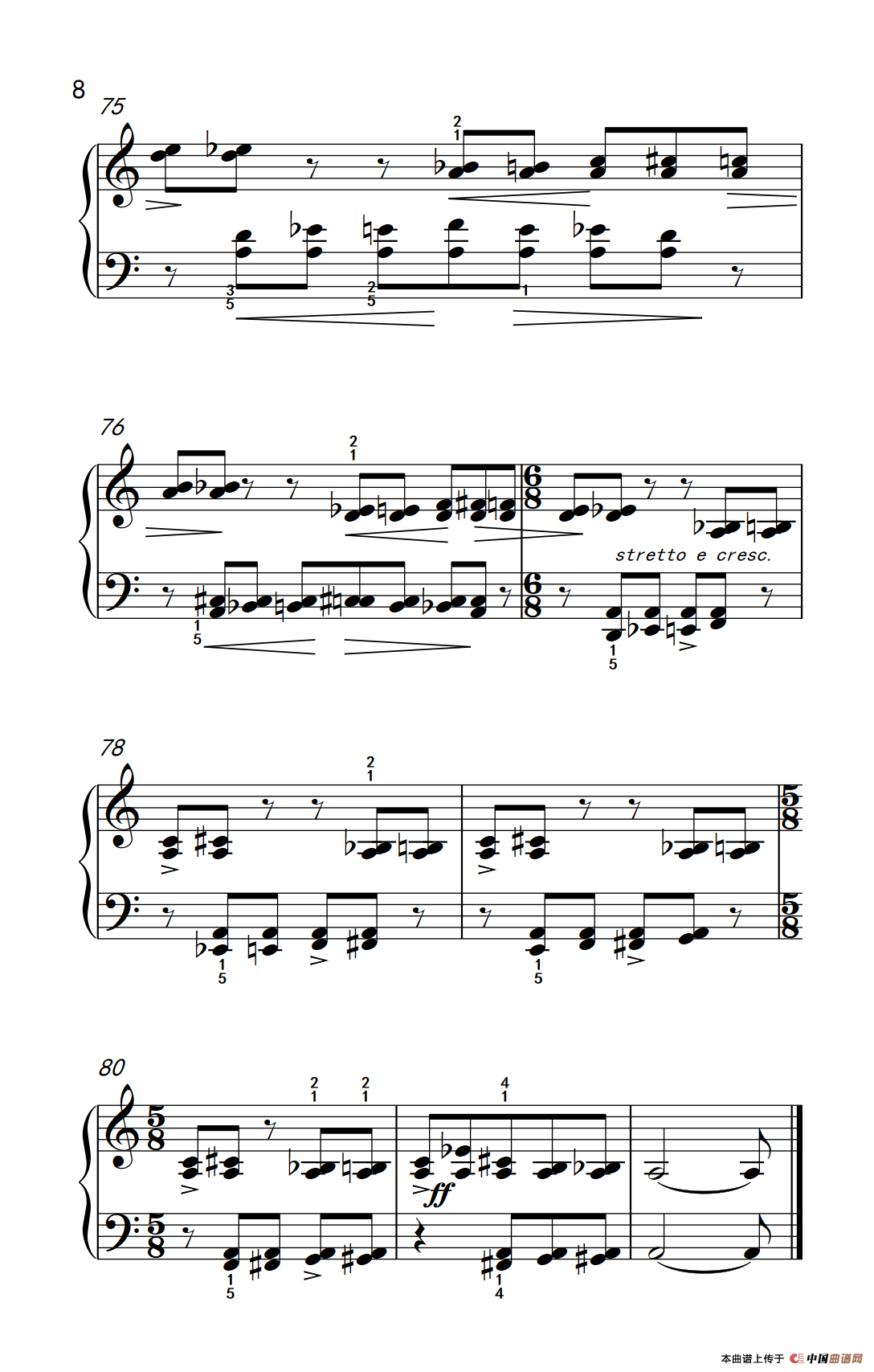 自由变奏（巴托克 小宇宙 钢琴教程 6）