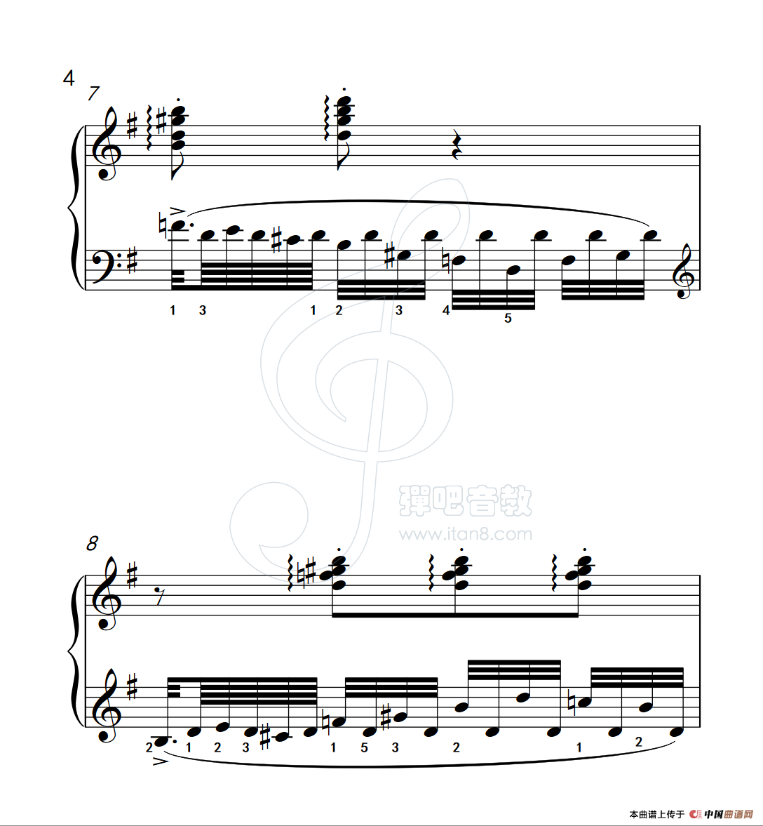 练习曲 58（克拉莫钢琴练习曲60首）